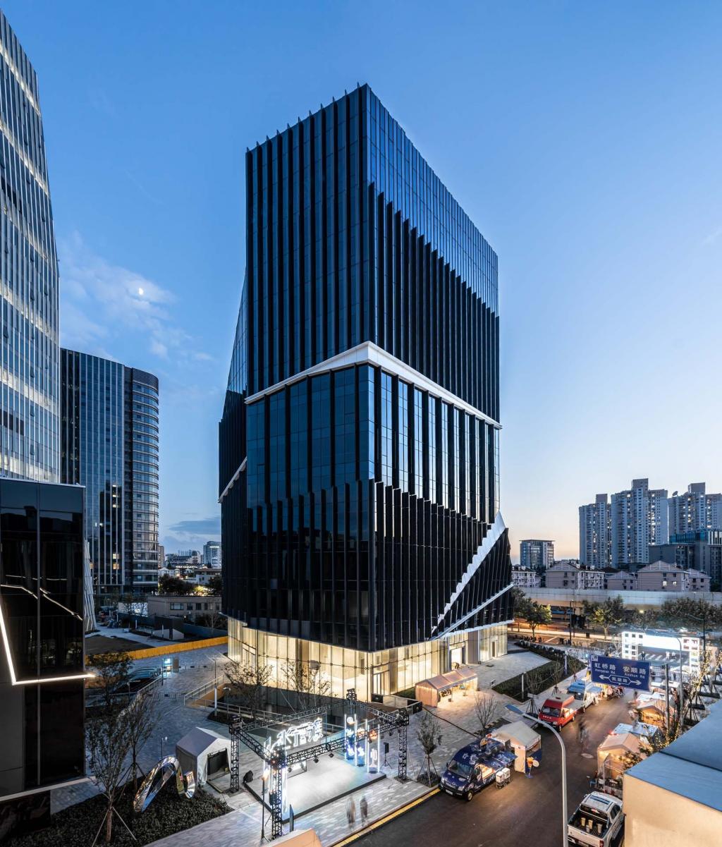 BIM建筑|上海长宁国际发展广场 / Aedas