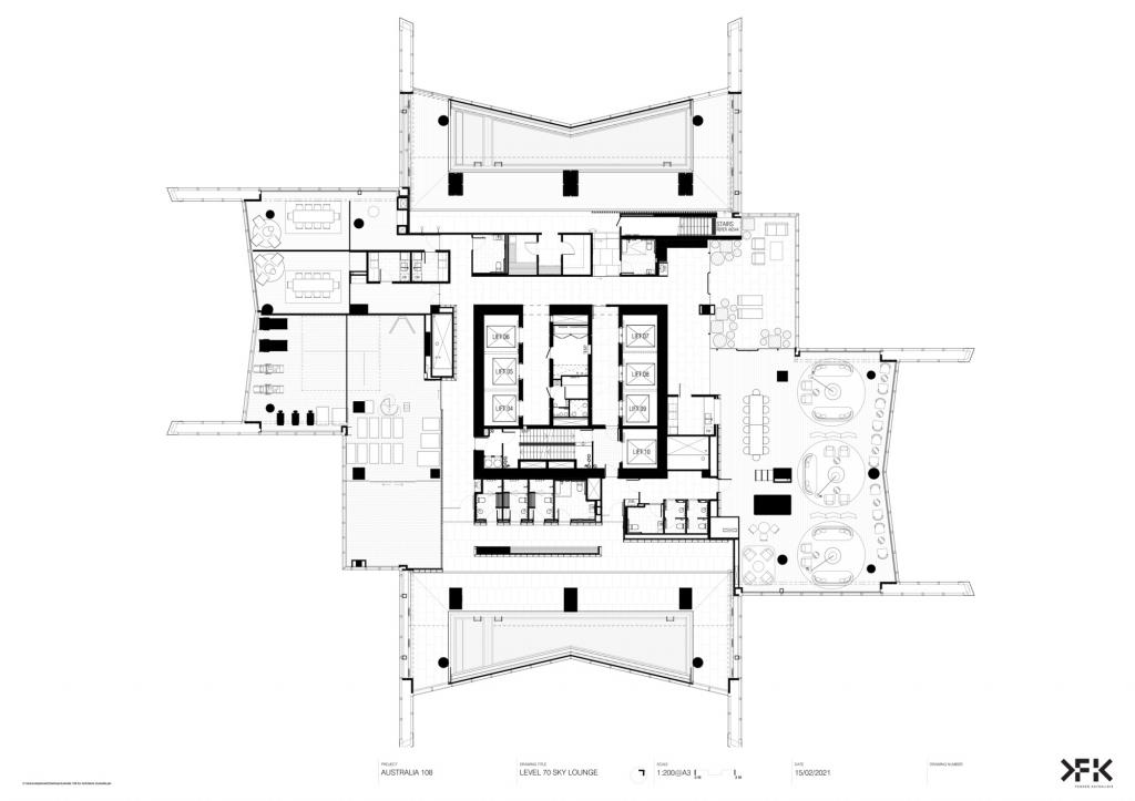 BIM建筑|Australia 108住宅塔楼，墨尔本 / Fender Katsalidis