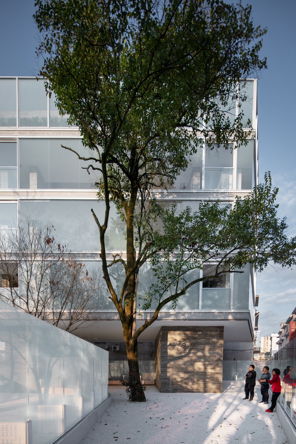 BIM建筑|建筑针灸——诗文馆 / DnA