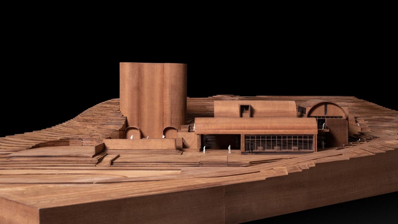 BIM建筑|南京先锋汤山矿坑书店 / 东南大学建筑学院 + 艺合境建筑事务所