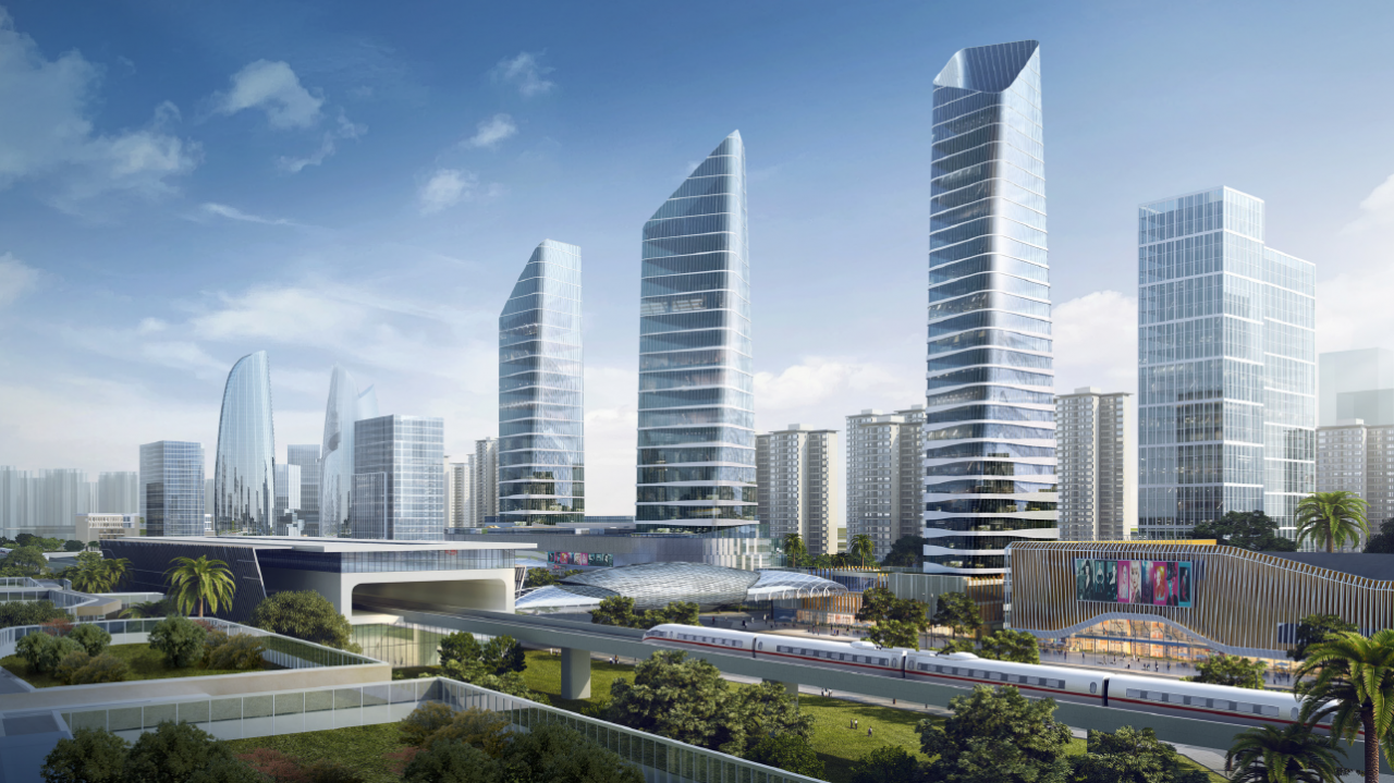 BIM建筑|城市核心区再开发设计思考 / ZWA卓时水石