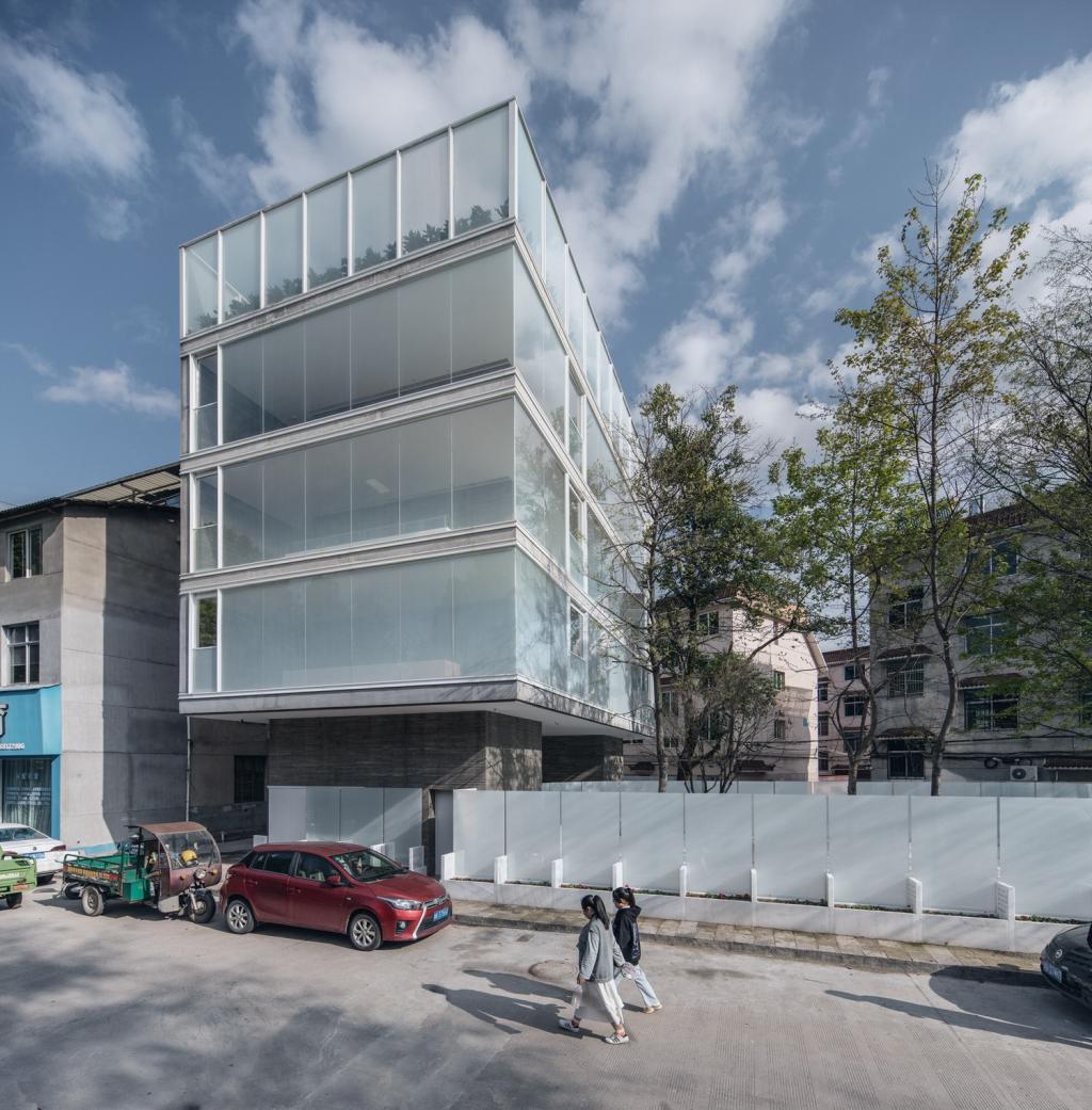 BIM建筑|建筑针灸——诗文馆 / DnA