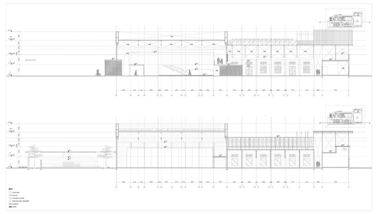 BIM建筑|桐乡东浜头村双创客厅改造 | 上海严旸建筑设计工作室