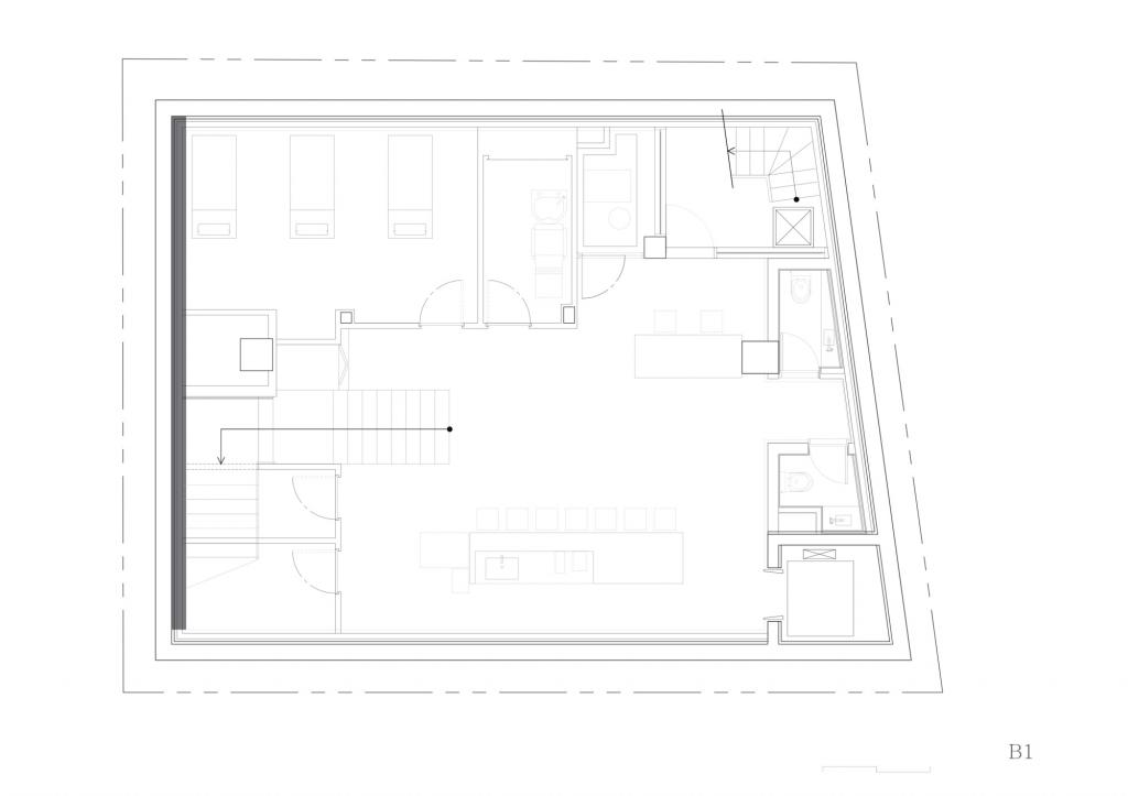 BIM建筑|斜棱锥形混凝土建筑，Areuke 水疗中心 / Chiasmus Partners