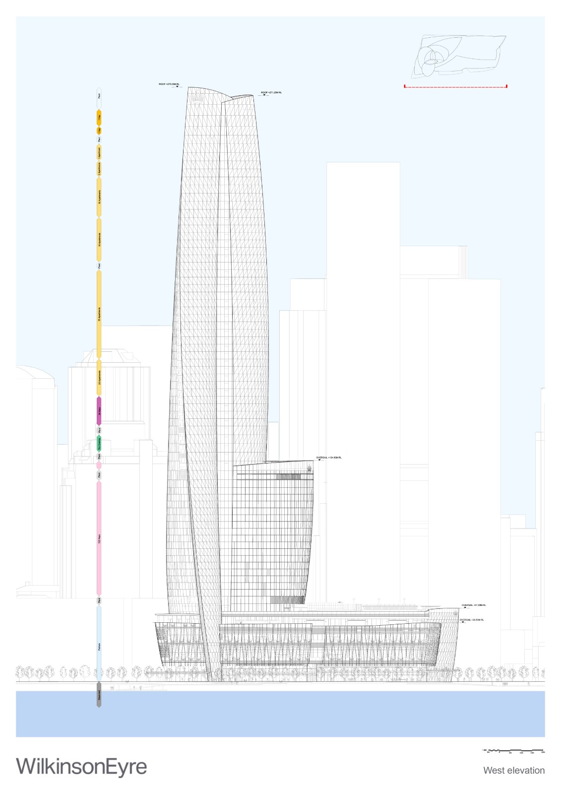 BIM建筑|One Barangaroo大厦 / WilkinsonEyre