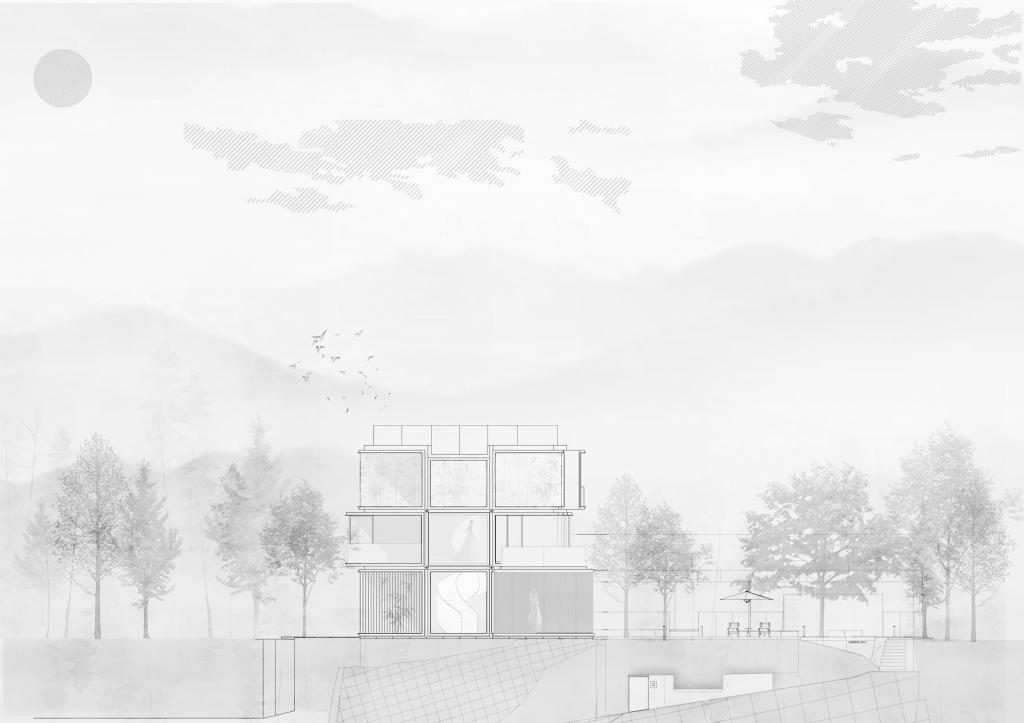 BIM建筑|丛林魔方12³-浅境 / 素建筑设计事务所 SUA