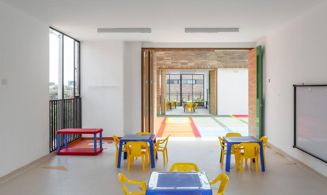 BIM建筑|哥伦比亚“玩乐时光”幼儿园 / DARP