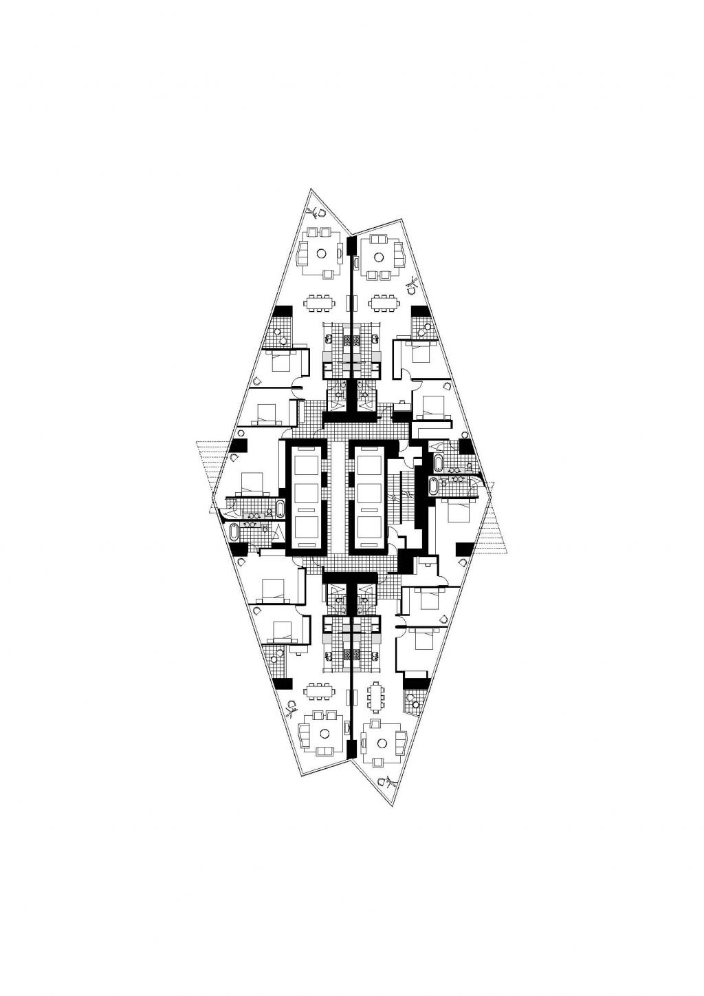 BIM建筑|Eureka Tower 尤里卡大厦，墨尔本 / Fender Katsalidis