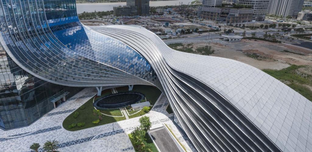 BIM建筑|横琴国际金融中心 / Aedas