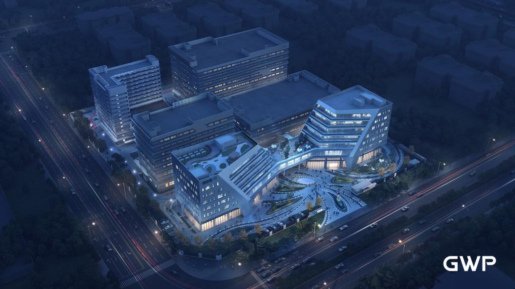 BIM建筑| 广州樊文花总部产业园项目 / GWP