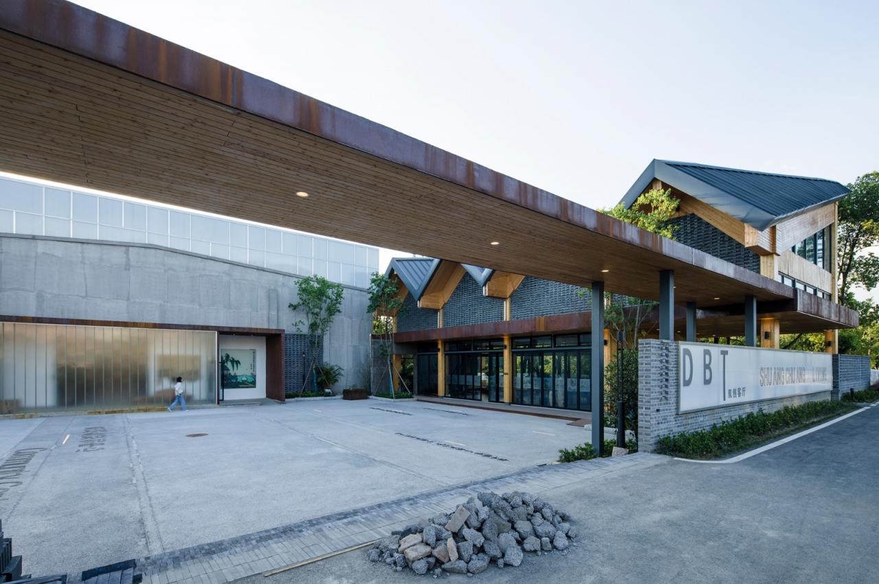 BIM建筑|桐乡东浜头村双创客厅改造 | 上海严旸建筑设计工作室