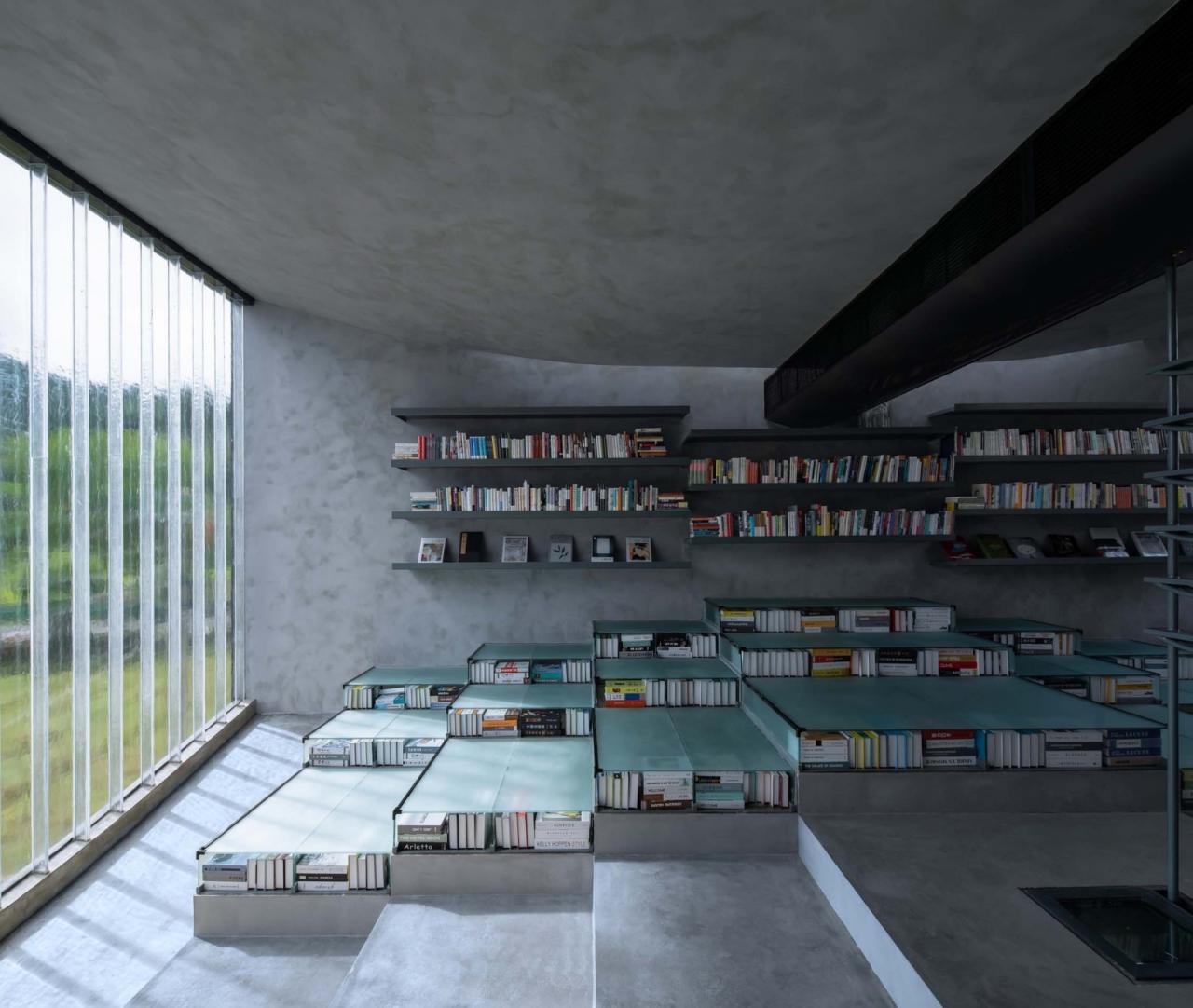 BIM建筑|桥廊：上海三联书店·黄山桃源店 / 来建筑设计工作室