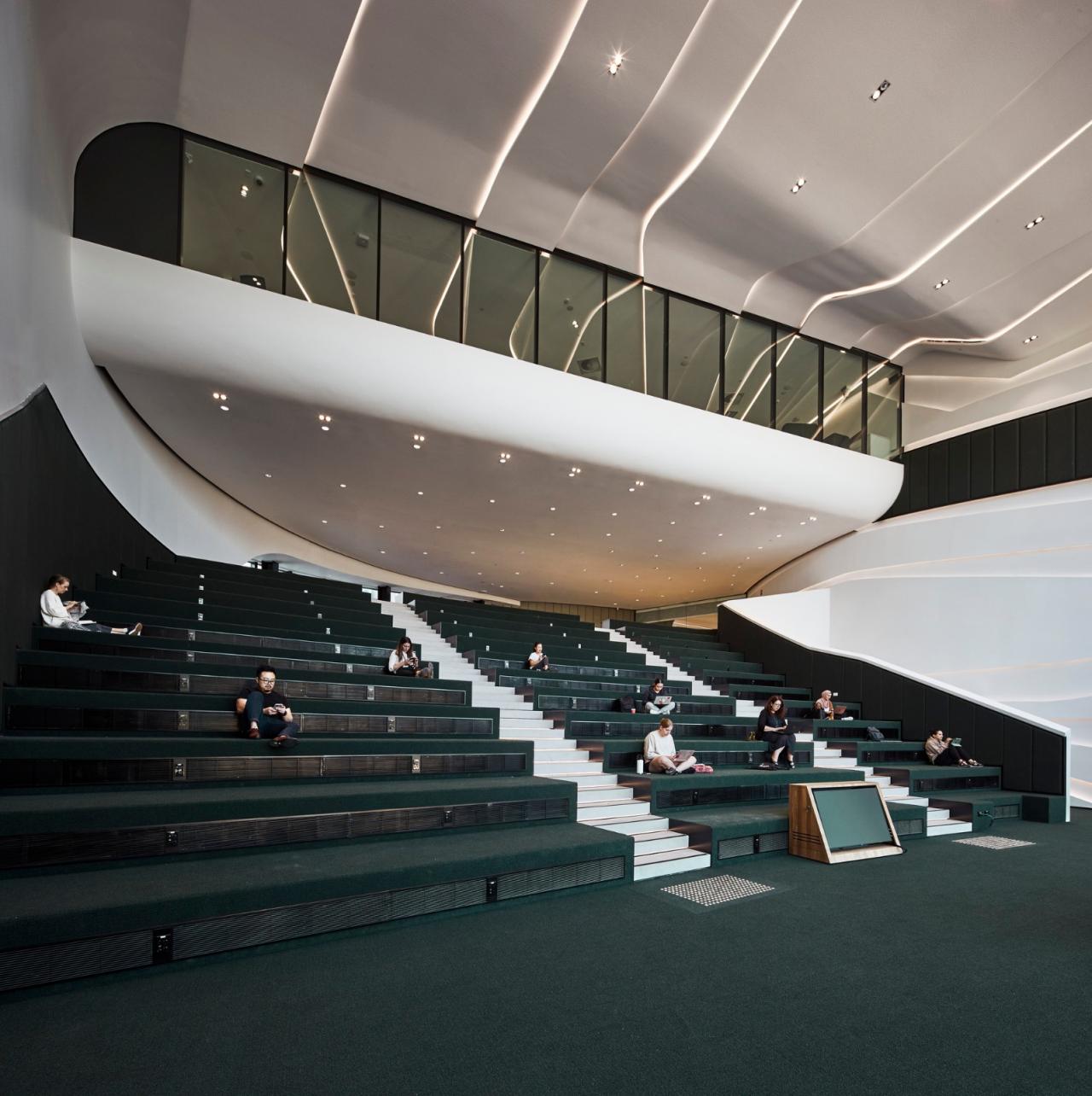 BIM建筑|迪肯大学法学院大楼 / 伍兹贝格