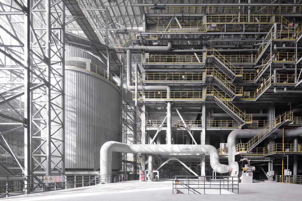 BIM建筑|太原生活垃圾焚烧发电厂 / AIA Life Designers