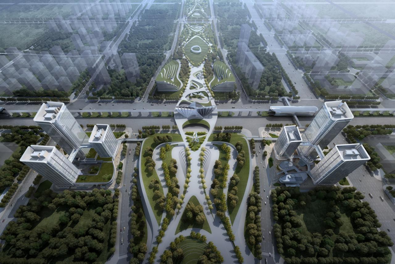 BIM建筑|最美全运会完美收官，奥体中轴之门继续绽放新的生命力 / 三益建筑设计