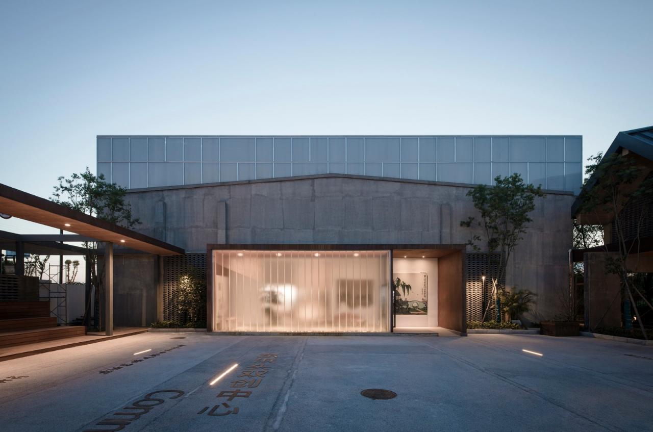 BIM建筑|桐乡东浜头村双创客厅改造 | 上海严旸建筑设计工作室