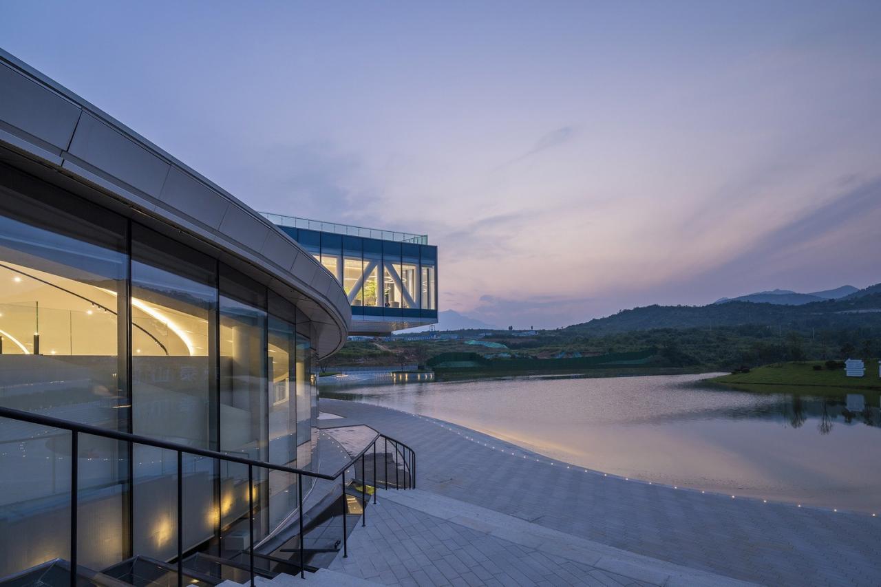 BIM建筑|眺望泰山的窗口：泰山佑游客中心 | line+WORK