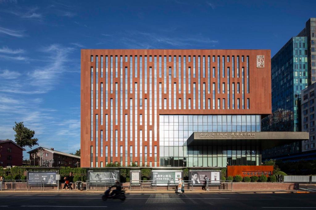 BIM建筑|人民美术出版社新址 / 中国建筑科学研究院