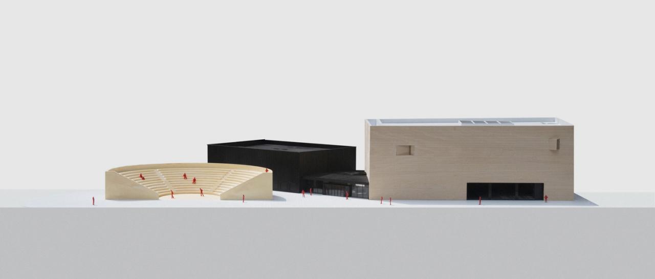 BIM建筑|阿那亚剧场 Aranya Theatre / 迹·建筑事务所（TAO）