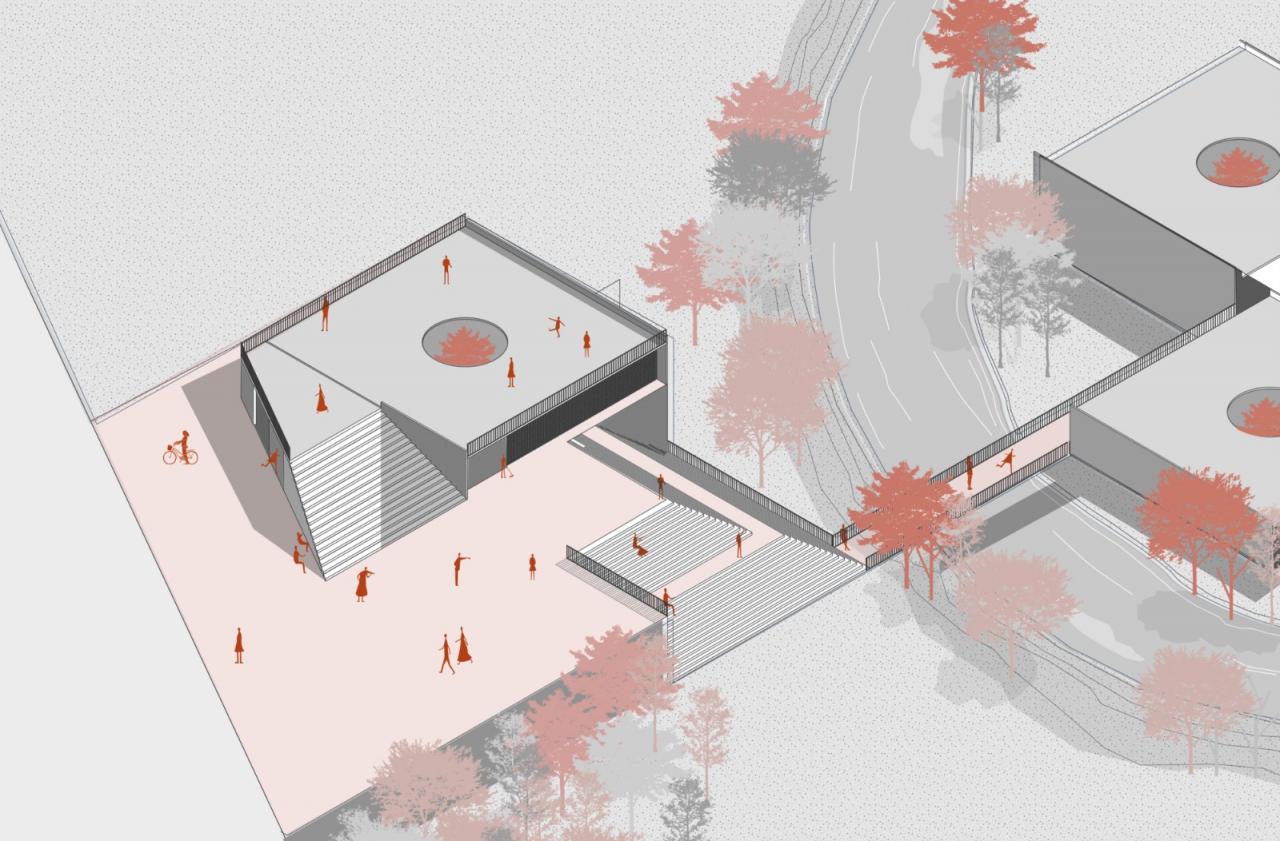 BIM建筑|墨西哥塔帕丘拉社会援助中心 / Laboratorio de Acupuntura Urbana