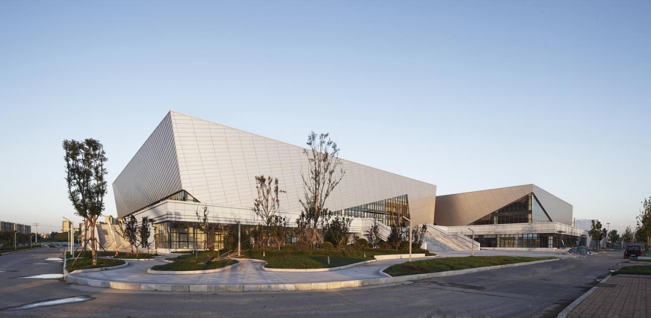 BIM建筑|济南山东第一医科大学文体中心 / 天津大学设计总院·顾志宏工作室