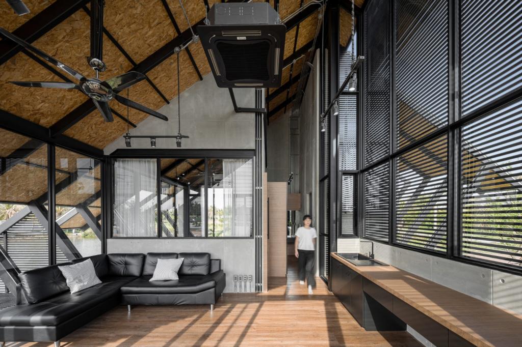 BIM建筑|三角屋，后院私宅 / TOUCH Architect