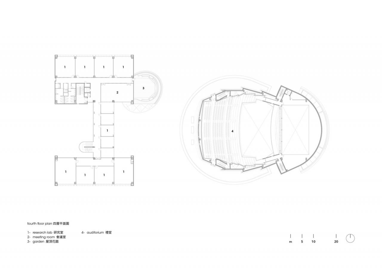 BIM建筑|台湾中央大学多功能大礼堂 / 潘冀联合建筑师事务所