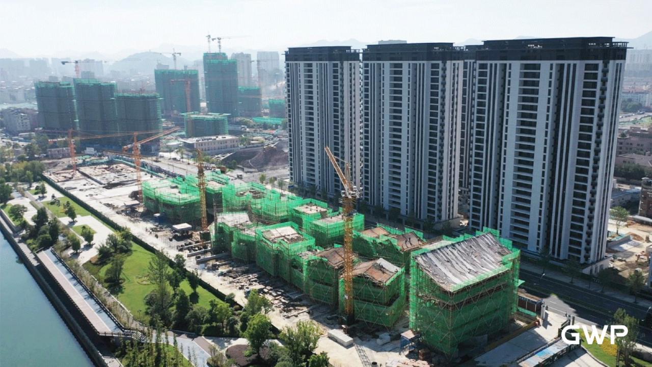 BIM建筑|杭州临安苕溪公园文化休闲商业街 / GWP作品