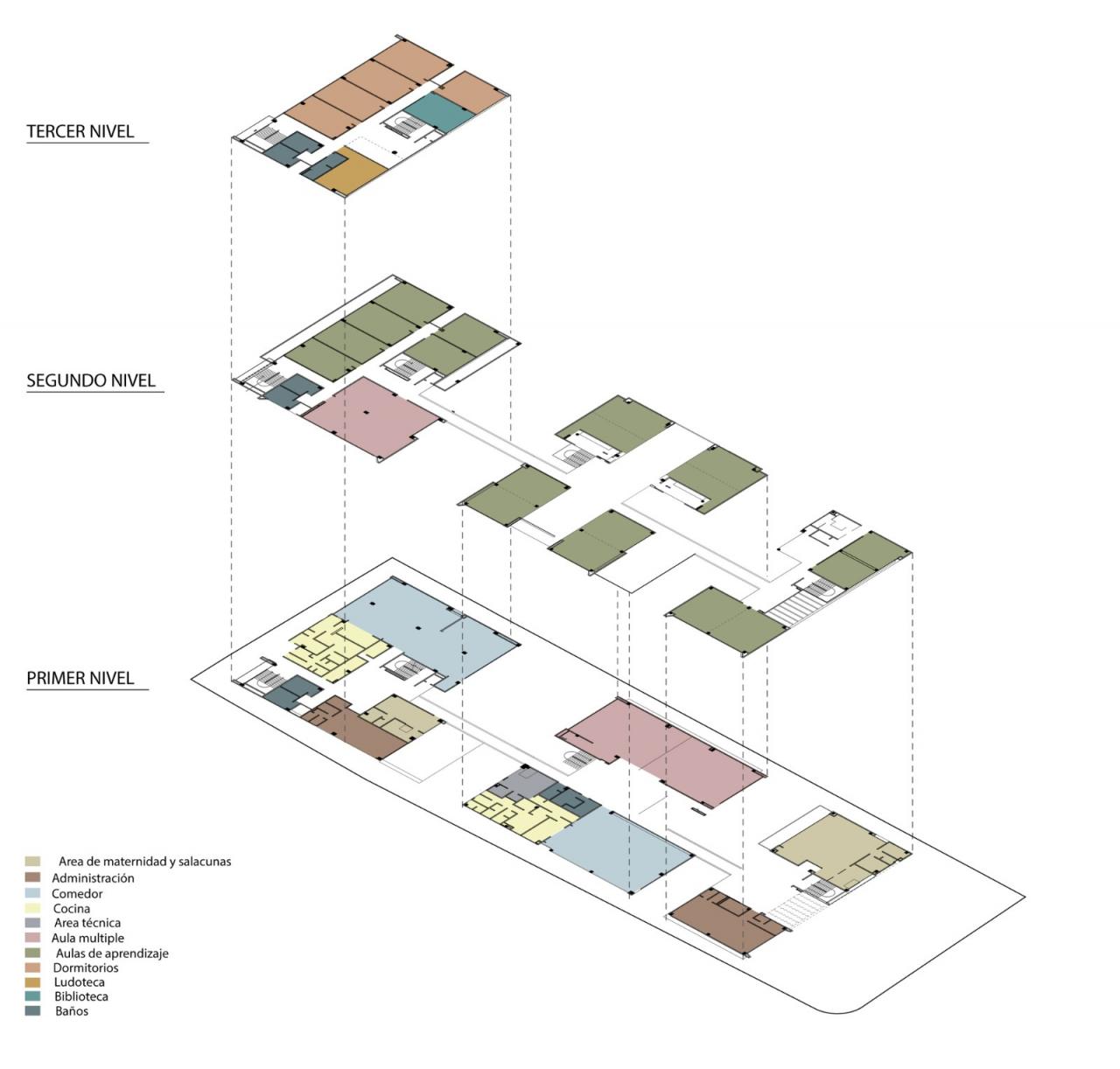 BIM建筑|哥伦比亚“玩乐时光”幼儿园 / DARP