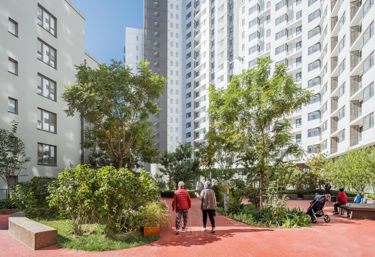 BIM建筑|百子湾公租房（燕保·百湾家园）/ MAD公布首个建成公租房项目