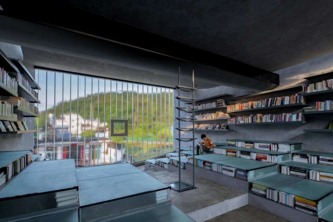 BIM建筑|桥廊：上海三联书店·黄山桃源店 / 来建筑设计工作室