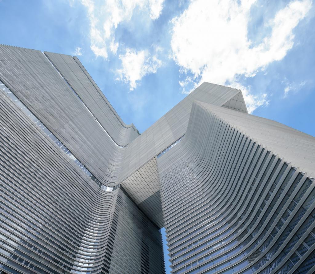 BIM建筑|广州南沙建滔广场 / Aedas