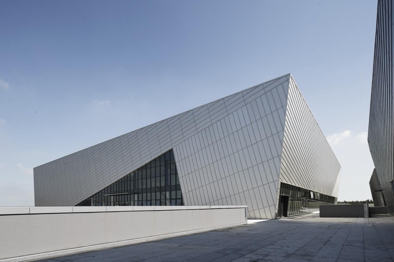 BIM建筑|济南山东第一医科大学文体中心 / 天津大学设计总院·顾志宏工作室