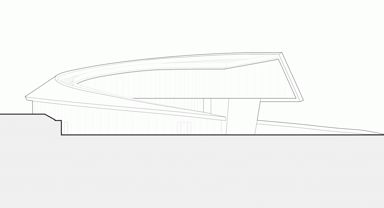BIM建筑|眺望泰山的窗口：泰山佑游客中心 | line+WORK