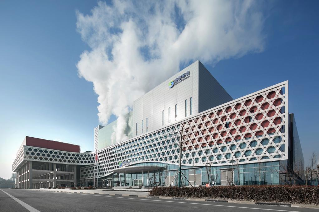 BIM建筑|太原生活垃圾焚烧发电厂 / AIA Life Designers