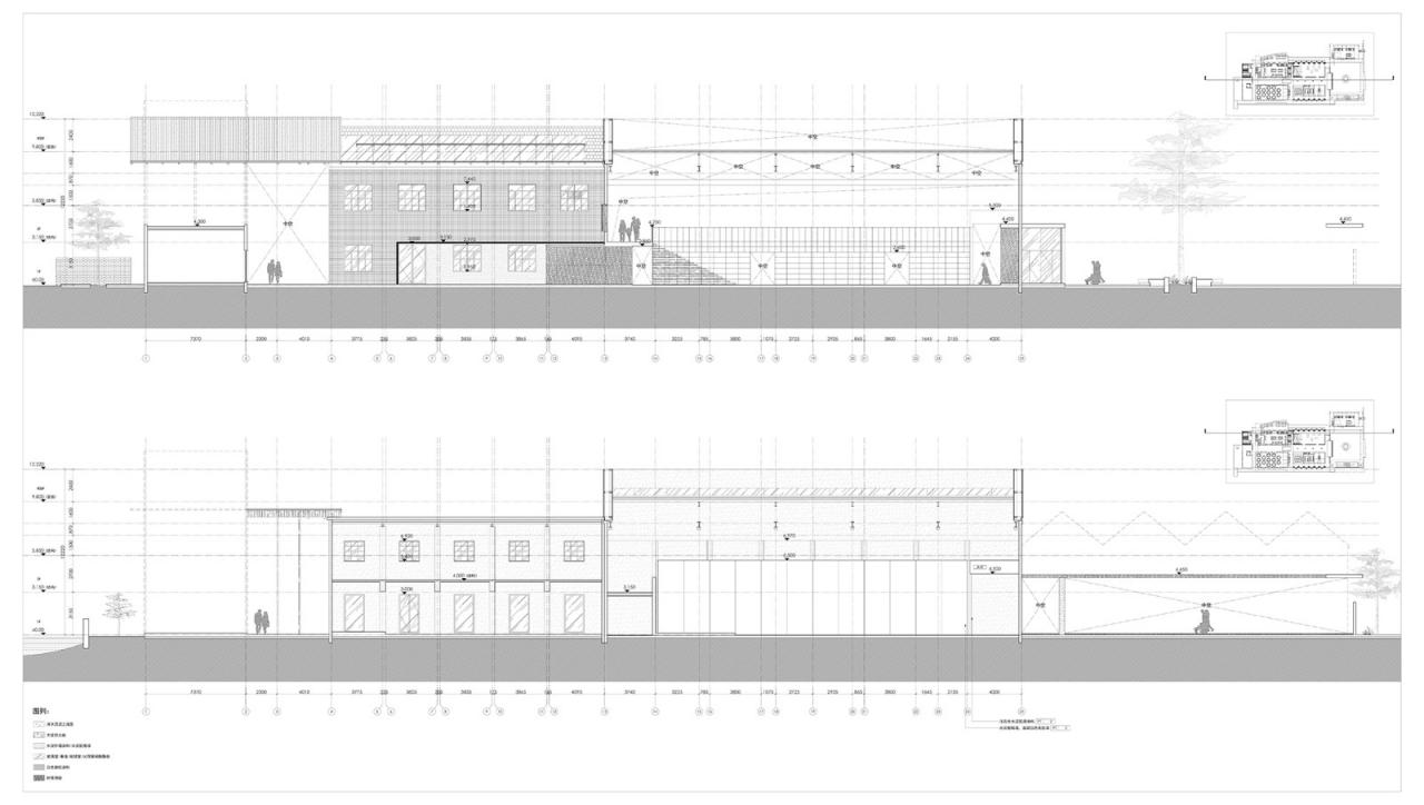 BIM建筑|桐乡东浜头村双创客厅改造 | 上海严旸建筑设计工作室