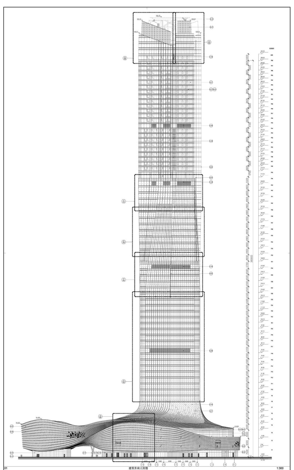 BIM建筑|横琴国际金融中心 / Aedas
