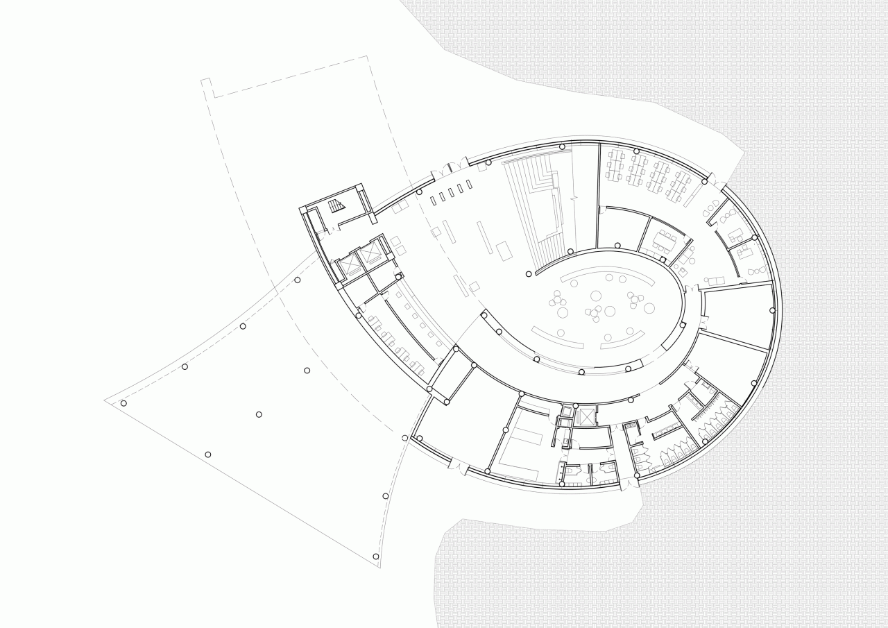 BIM建筑|眺望泰山的窗口：泰山佑游客中心 | line+WORK