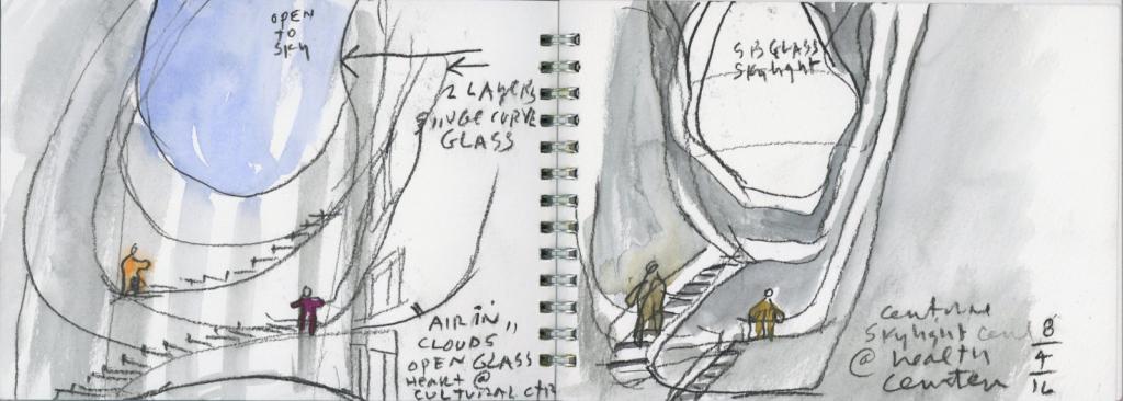 BIM建筑|上海中粮南桥半岛文体中心与医疗服务站 / Steven Holl Architects