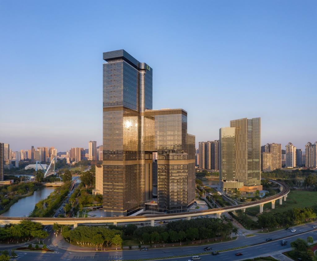 BIM建筑|广州南沙建滔广场 / Aedas