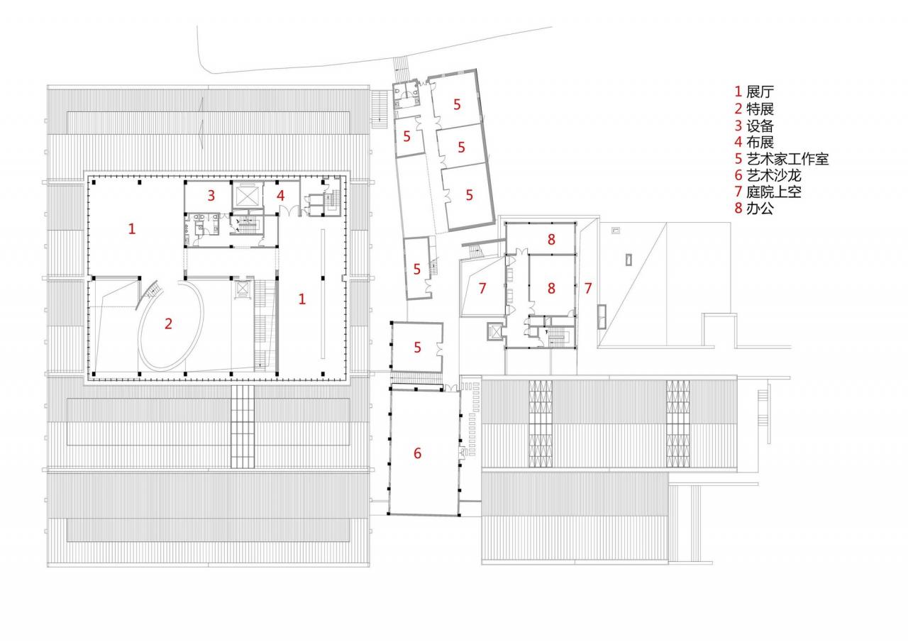 BIM建筑|景德镇江西画院美术馆 / 筑境设计