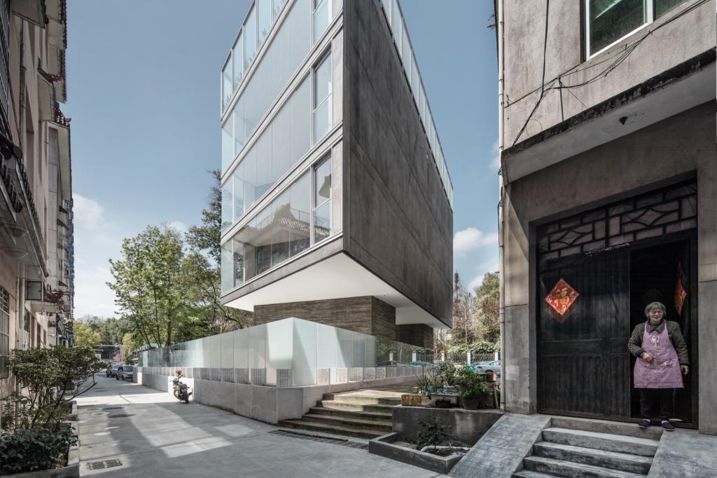 BIM建筑|建筑针灸——诗文馆 / DnA