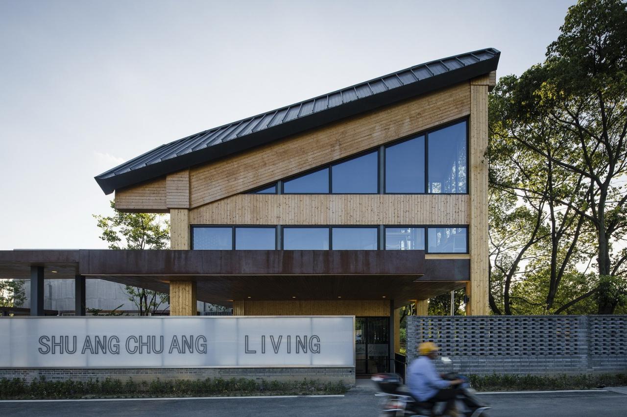 BIM建筑|桐乡东浜头村双创客厅改造 | 上海严旸建筑设计工作室