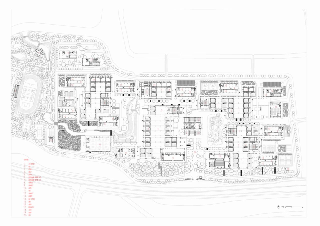BIM建筑|中国美术学院良渚校区 / 非常建筑
