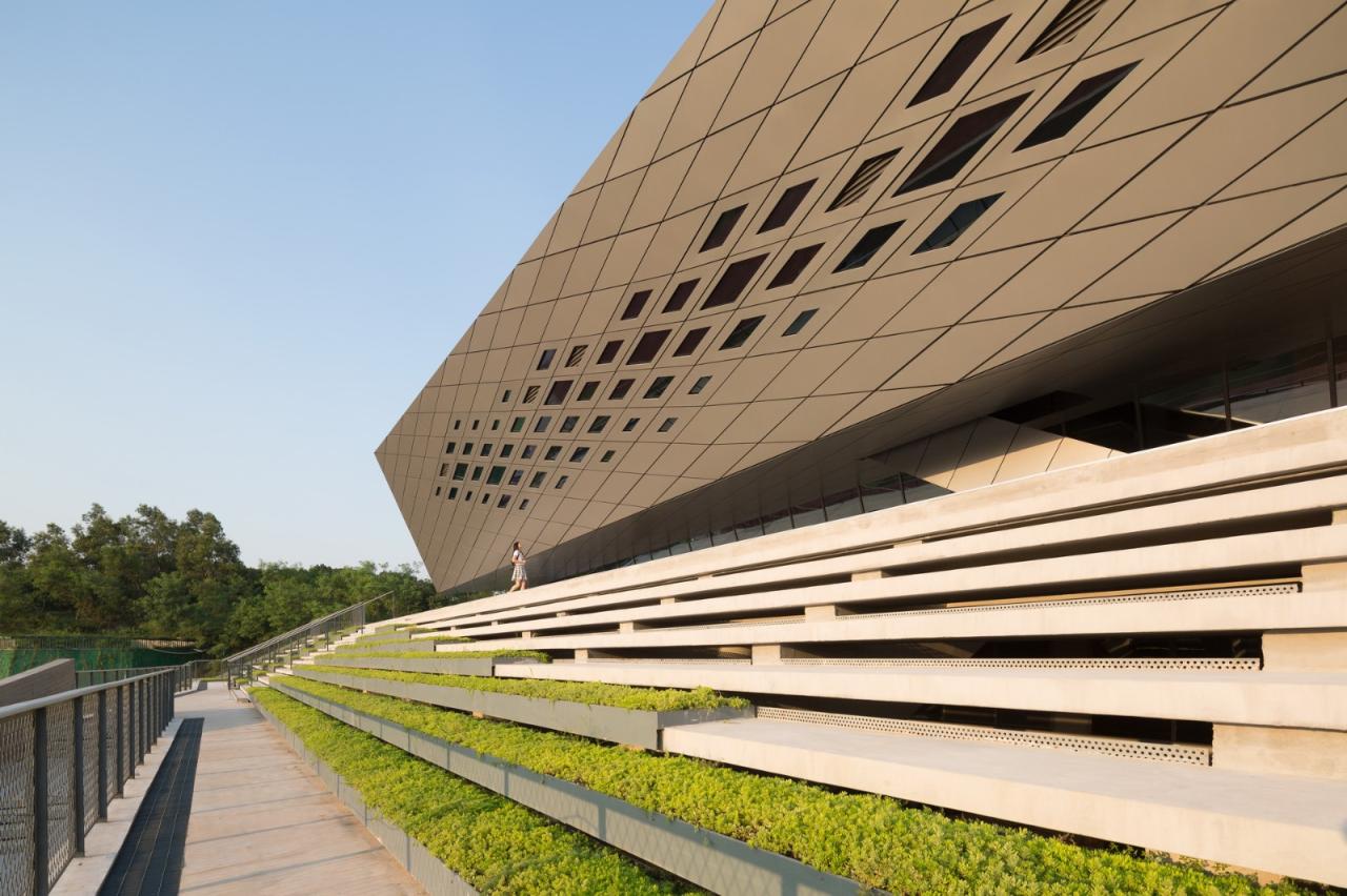 BIM建筑|南方科技大学体育馆 / URBANUS都市实践