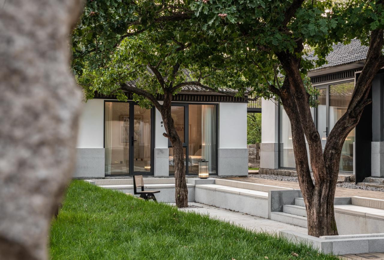 BIM建筑|隐于山岚的家——缦舍·山居精品民宿酒店 / 柒合设计