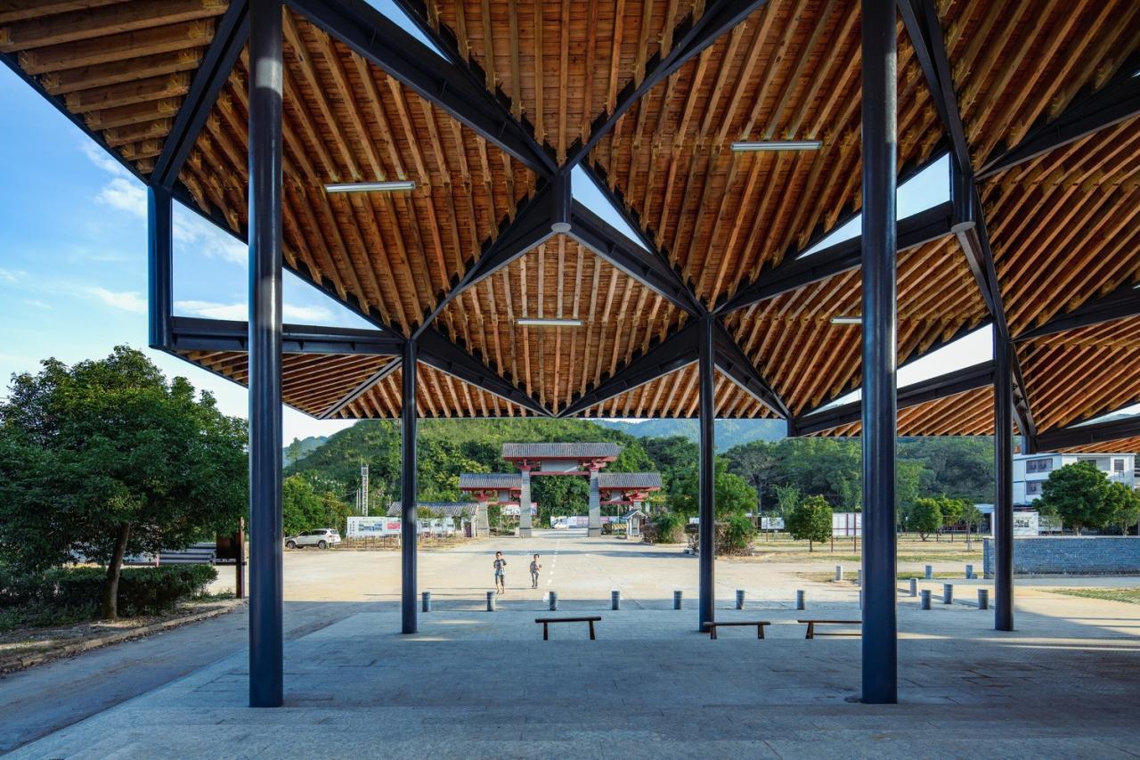 BIM建筑|乡土建筑的单元式转译 ——南粤古驿道梅岭驿站创作实践 / GDAD-城市建筑工作室