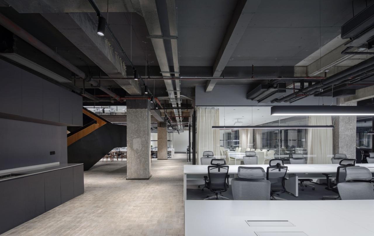 BIM建筑|将悬浮会议室引入移卡办公空间 / JSPA Design