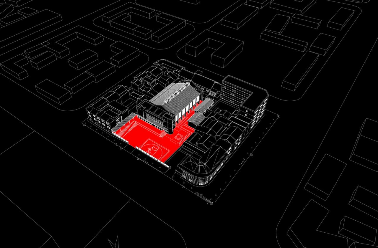 BIM建筑|扎根！生长！——邛崃市平乐古镇剧场改造 / 厚石设计