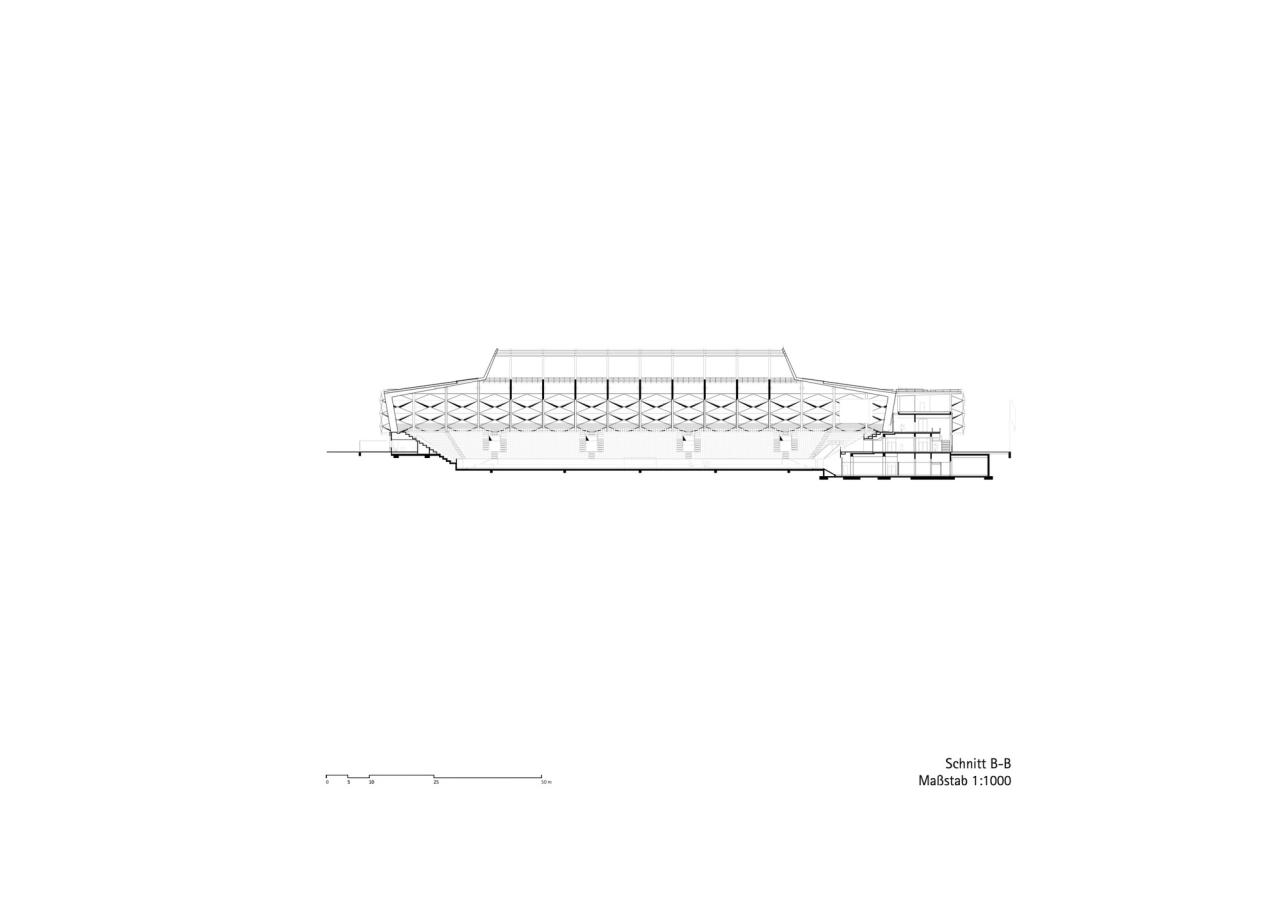 BIM建筑|卢森堡足球橄榄球体育场 / gmp Architects